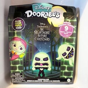 Disney Doorables Nightmare Before Christmas Glow Peek (SEALED)